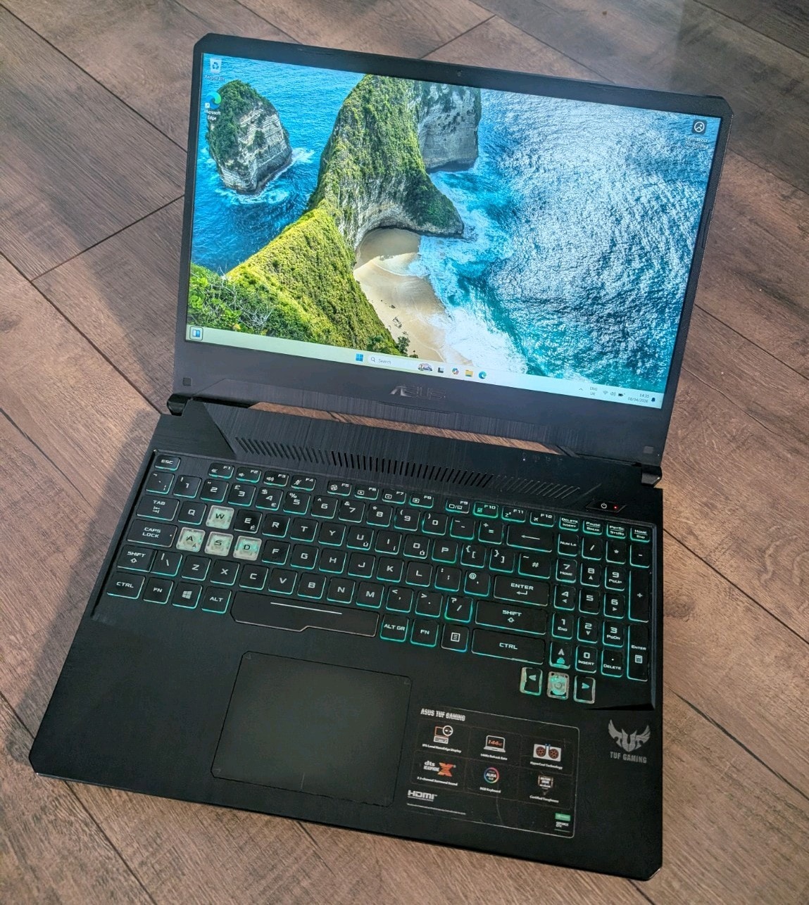 ASUS TUF FX505 - Gaming Laptop - i5-9300H - 8GB DDR4 - 512GB nVME - GTX 1650 4GB