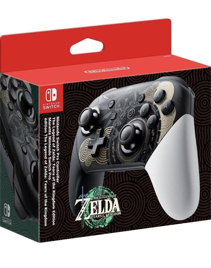 Nintendo Switch Pro Controller The Legend of Zelda Tears of the Kingdom Edition