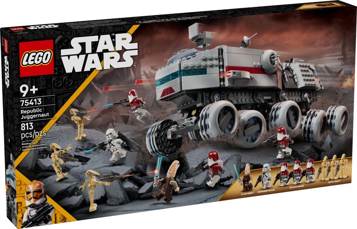 LEGO Star Wars Republic Juggernaut 75413 *Box & Build Only* *No Minfigures*