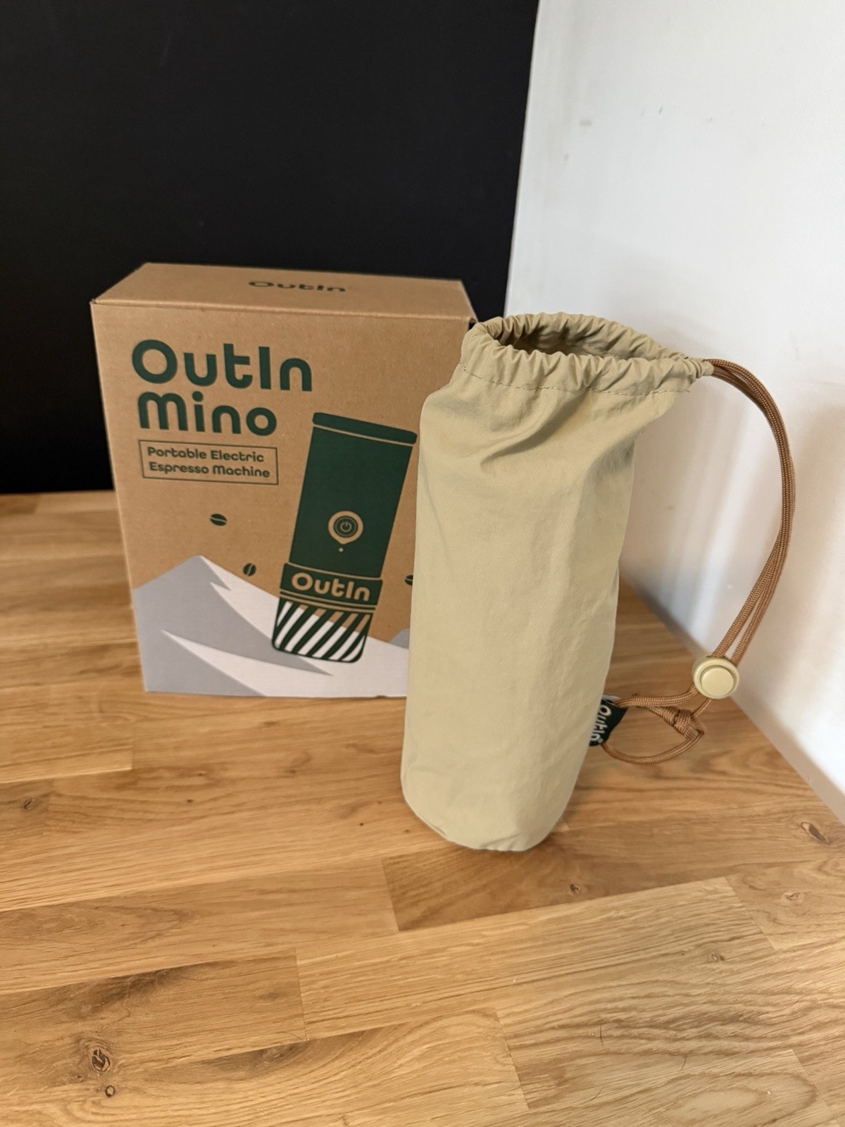 OutIn Mino Electric Coffee Machine Sandstone