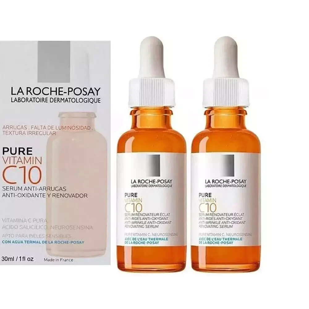 2PCS La Roche-Posay Textura Pure Vitamin C10 Serum Skin Care 30ml Anti-Ageing