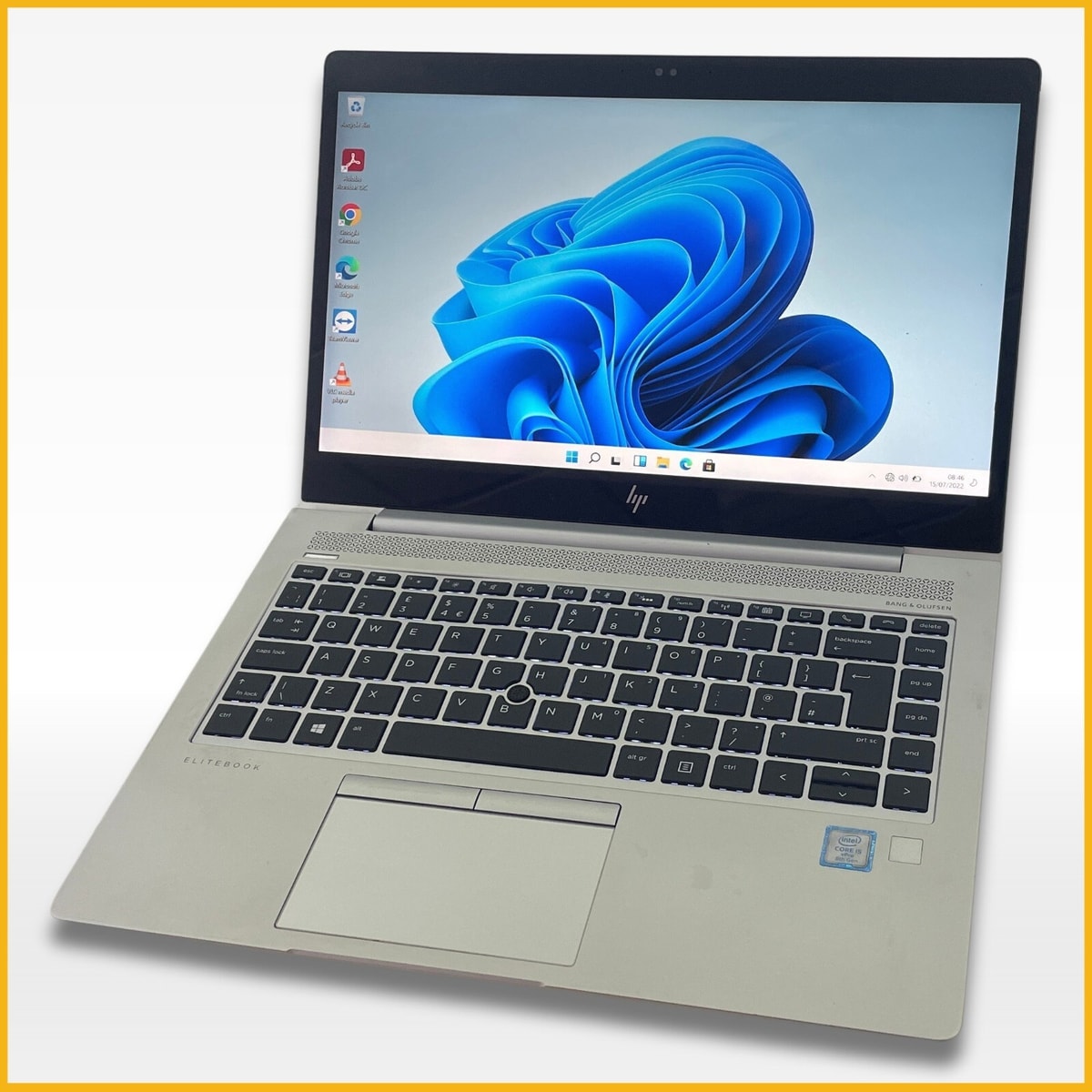 HP EliteBook 840 G5 i5-8250U 8GB Ram 256GB SSD FHD Windows 11 Warranty Laptop
