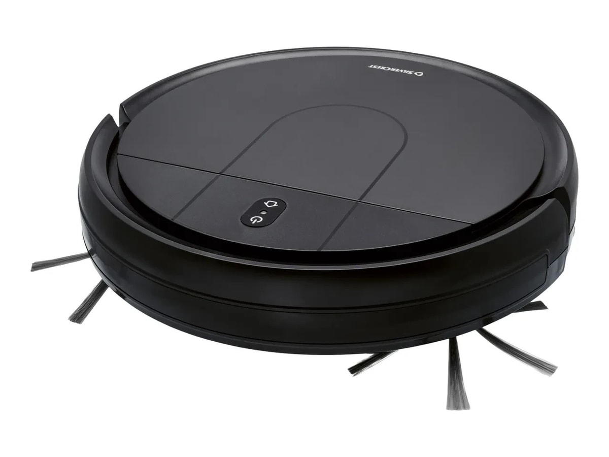 Silvercrest Smart Robot Vacuum Cleaner - App Control - With 5 Cleaning Modes