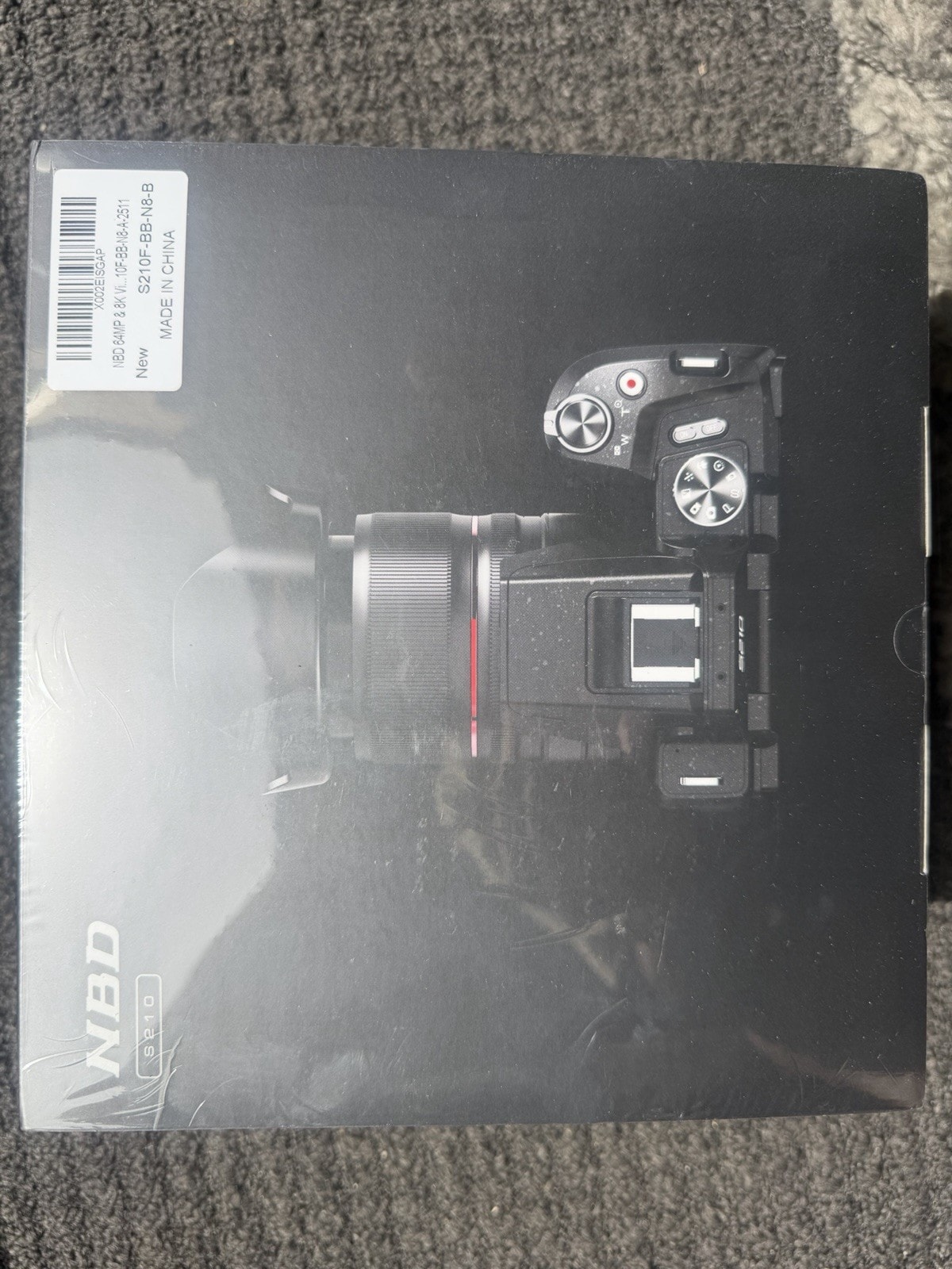 NBD S210 - 8K Digital Camera, 64MP UHD, 16X Optical Zoom - Brand New Unopened