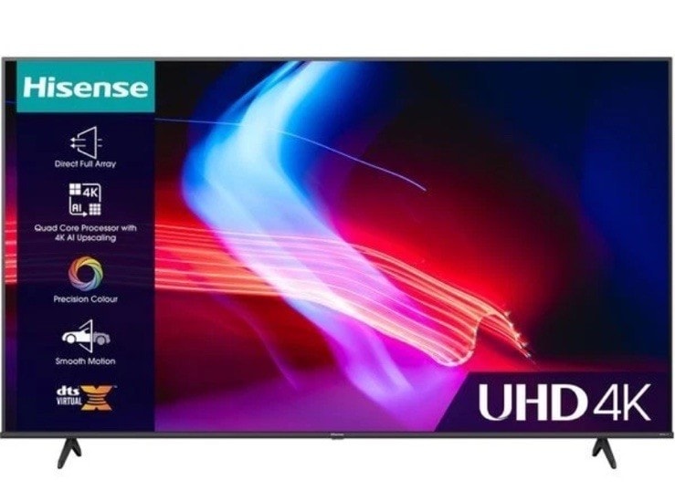 HISENSE 55A6KTUK 55" Smart 4K Ultra HD HDR LED TV with Amazon Alexa