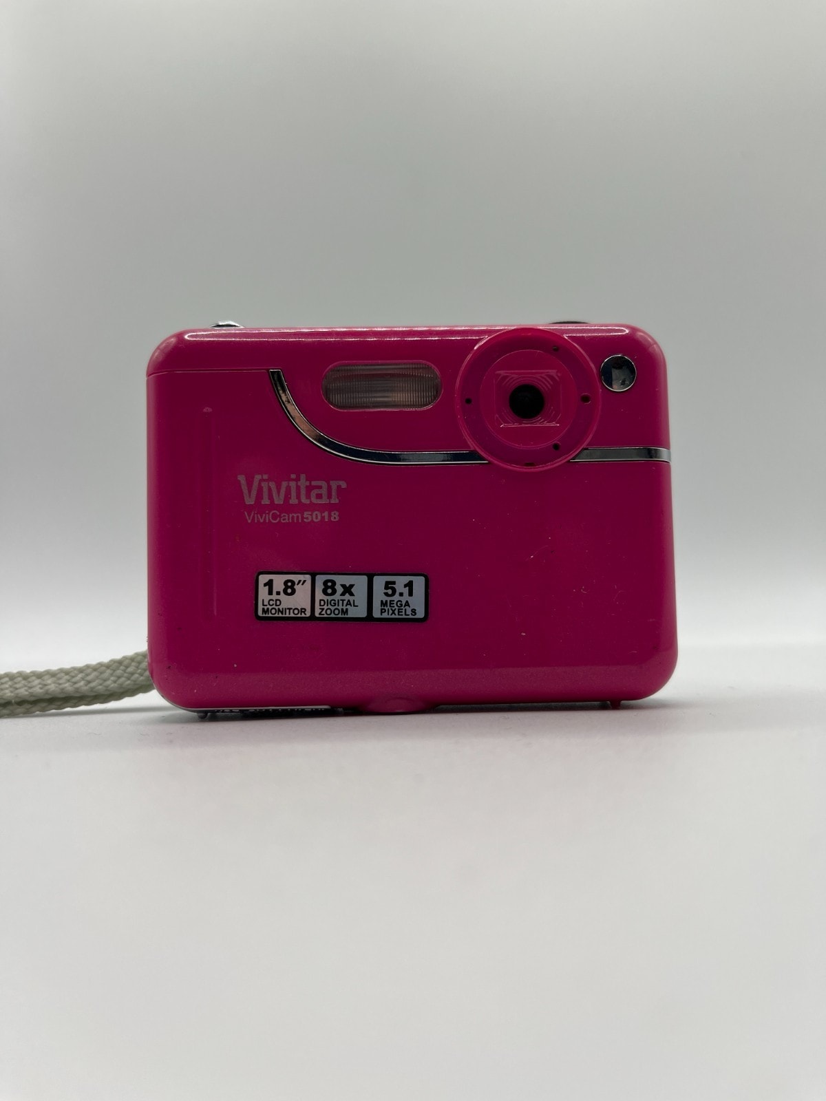 Vivitar ViviCam 5018 5.1MP Digital Camera Pink - *Read Description*