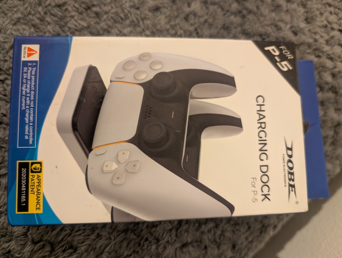 Premium PS5 Controller Charger Station – Fast Dual Charging Dock with LED