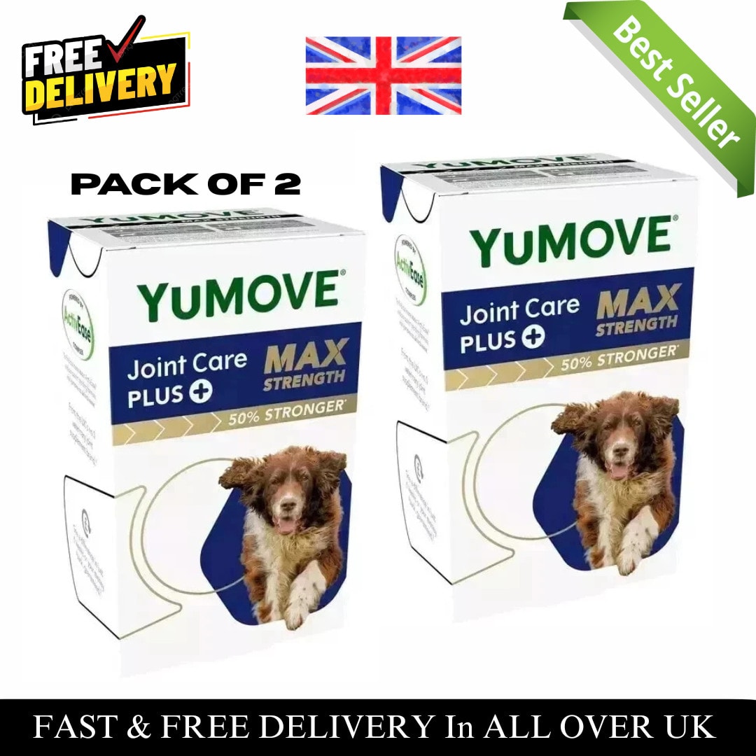 Lintbells YuMOVE Senior MAX Strength Dog Joint Supplement Stiff Older Dogs-240