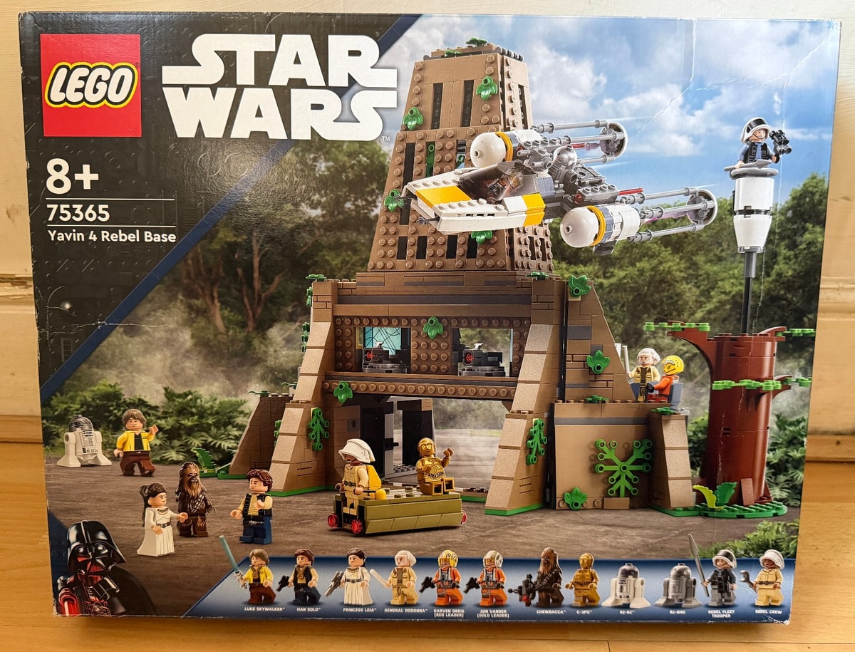 LEGO Star Wars 75365 Yavin 4 Rebel Base - Sealed, some box damage