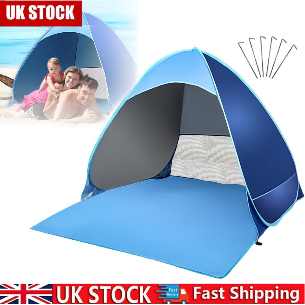 2-3 Man Automatic Instant Layer Pop Up Camping Tent Windproof Waterproof Outdoor