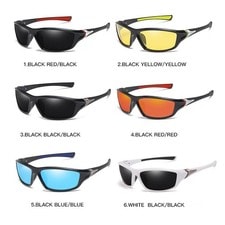 Polarized Sunglasses Men Women Square Cycling Sport Driving Fishing UV400 UK