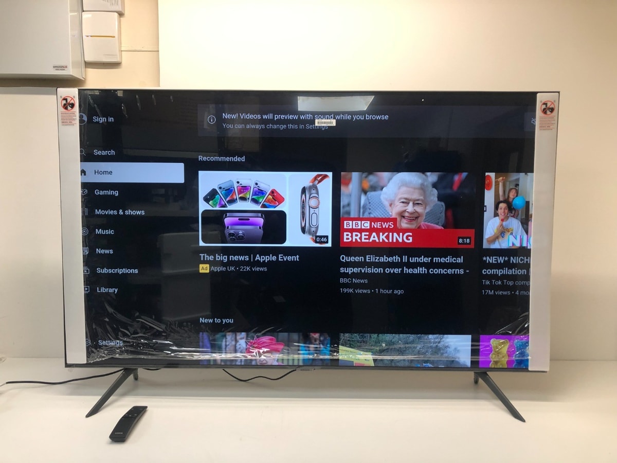 Samsung LH55BEAHLGKXXU 55'' Crystal UHD 4K Smart Business Digital TV