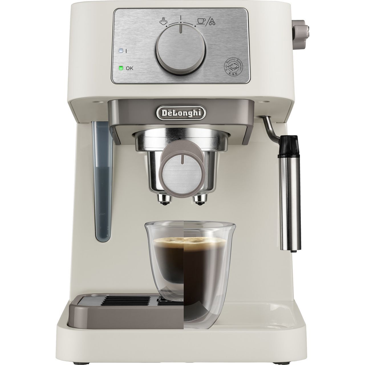 De'Longhi EC260.CR Stilosa Traditional Pump Espresso Coffee Machine 15 bar