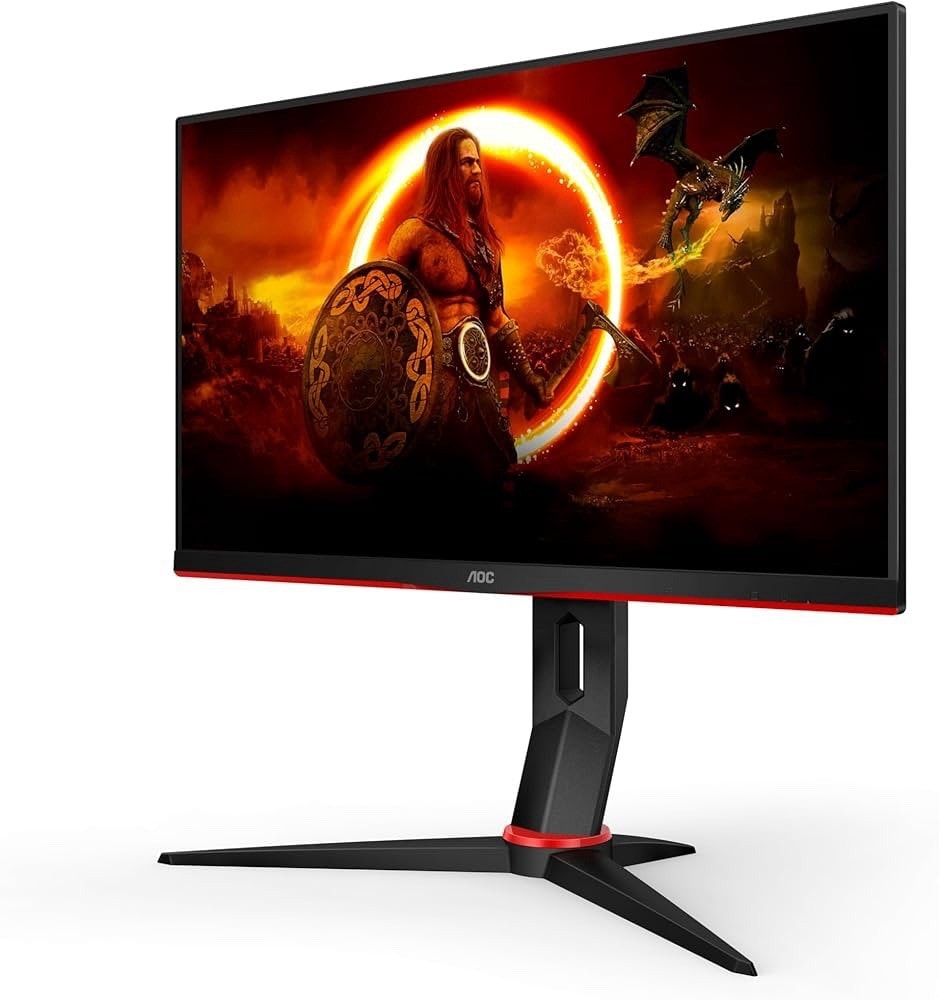 AOC Q24G2A GAMING MONITOR 165HZ 24 INCH QHD IPS 1440p Extra High Pixel Density