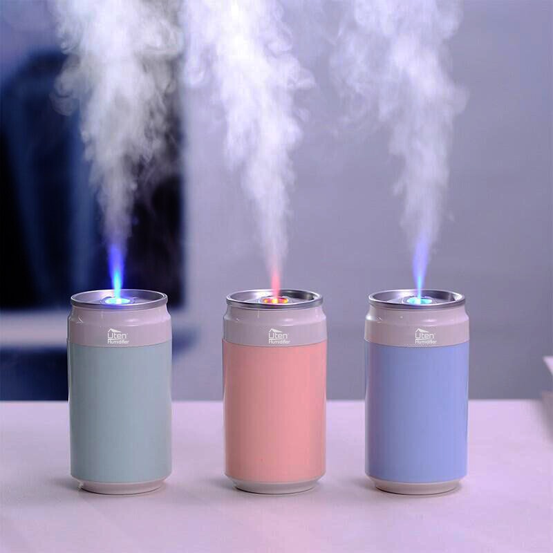 Portable Mini Humidifier Cool Mist Ultrasonic Desktop Humidifiers Rechargeable