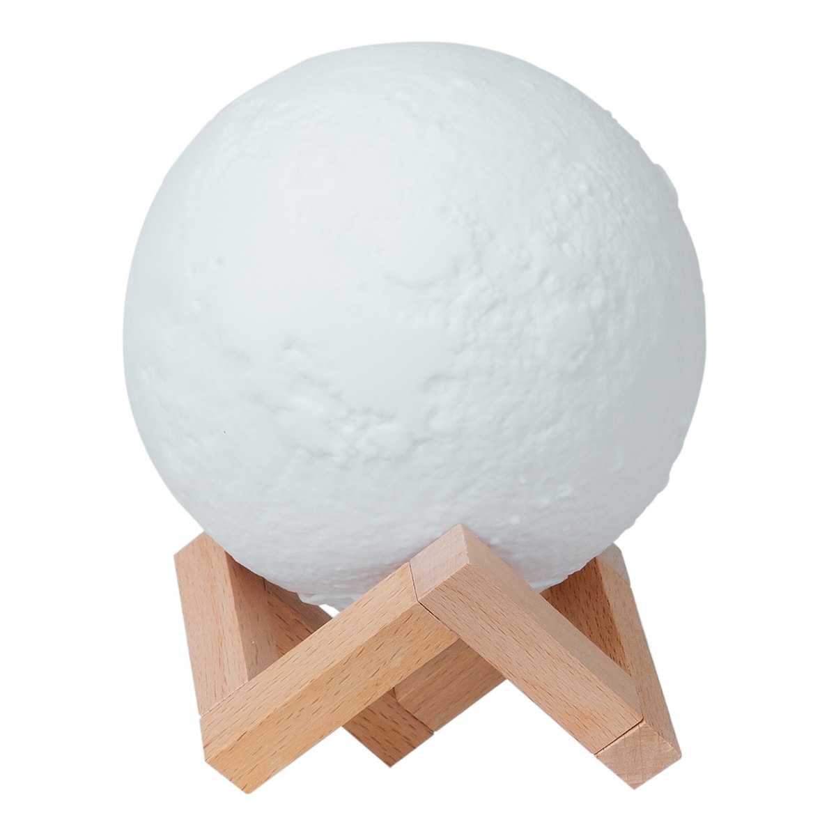 LED 3D Moon Lamp Humidifier – Moon Shaped Night Light Aroma Air Mist Diffuser