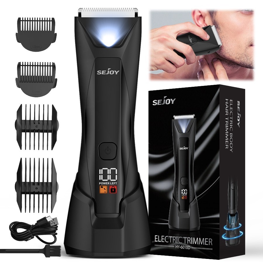 SEJOY Professional Electric Hair Clippers Cordless Beard Shaver Cutting For Mens