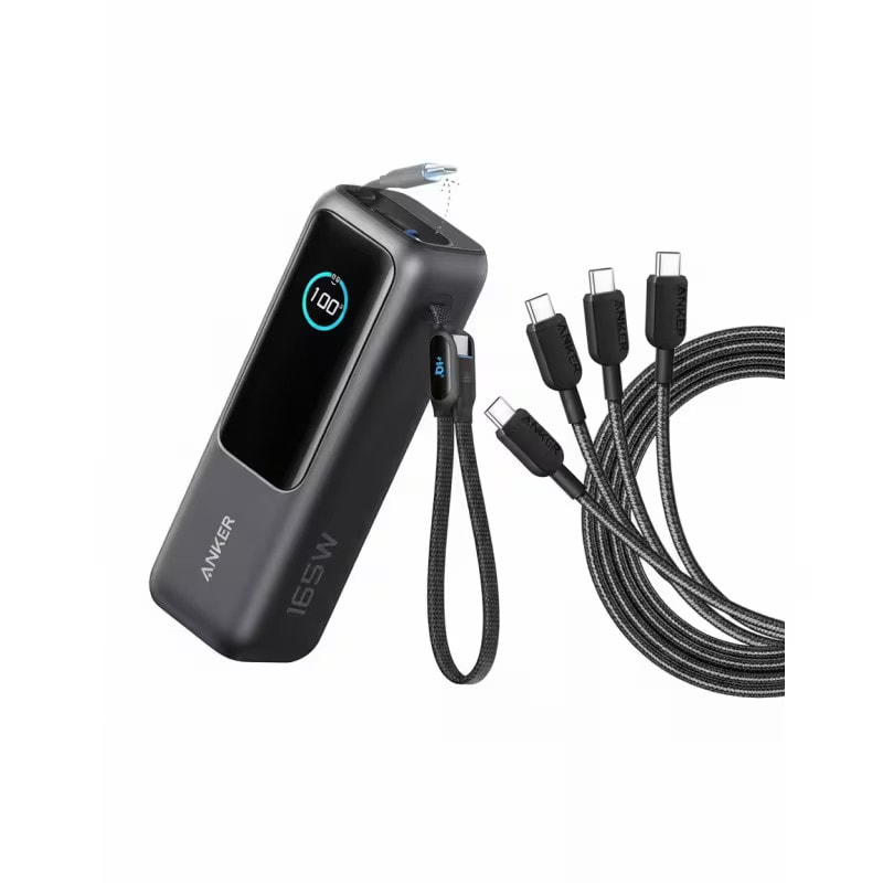 Anker Laptop Power Bank,100W 25,000mAh & USB C to USB C Cable (6 ft, 2 Pack) 60W
