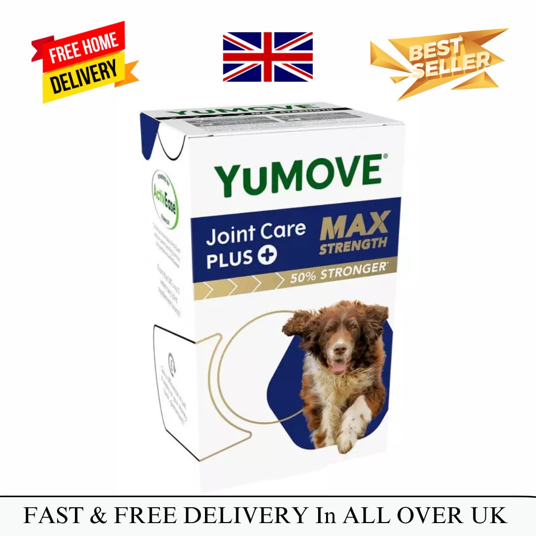 Lintbells YuMOVE Senior MAX Strength Dog Joint Supplement Stiff Older Dogs-120