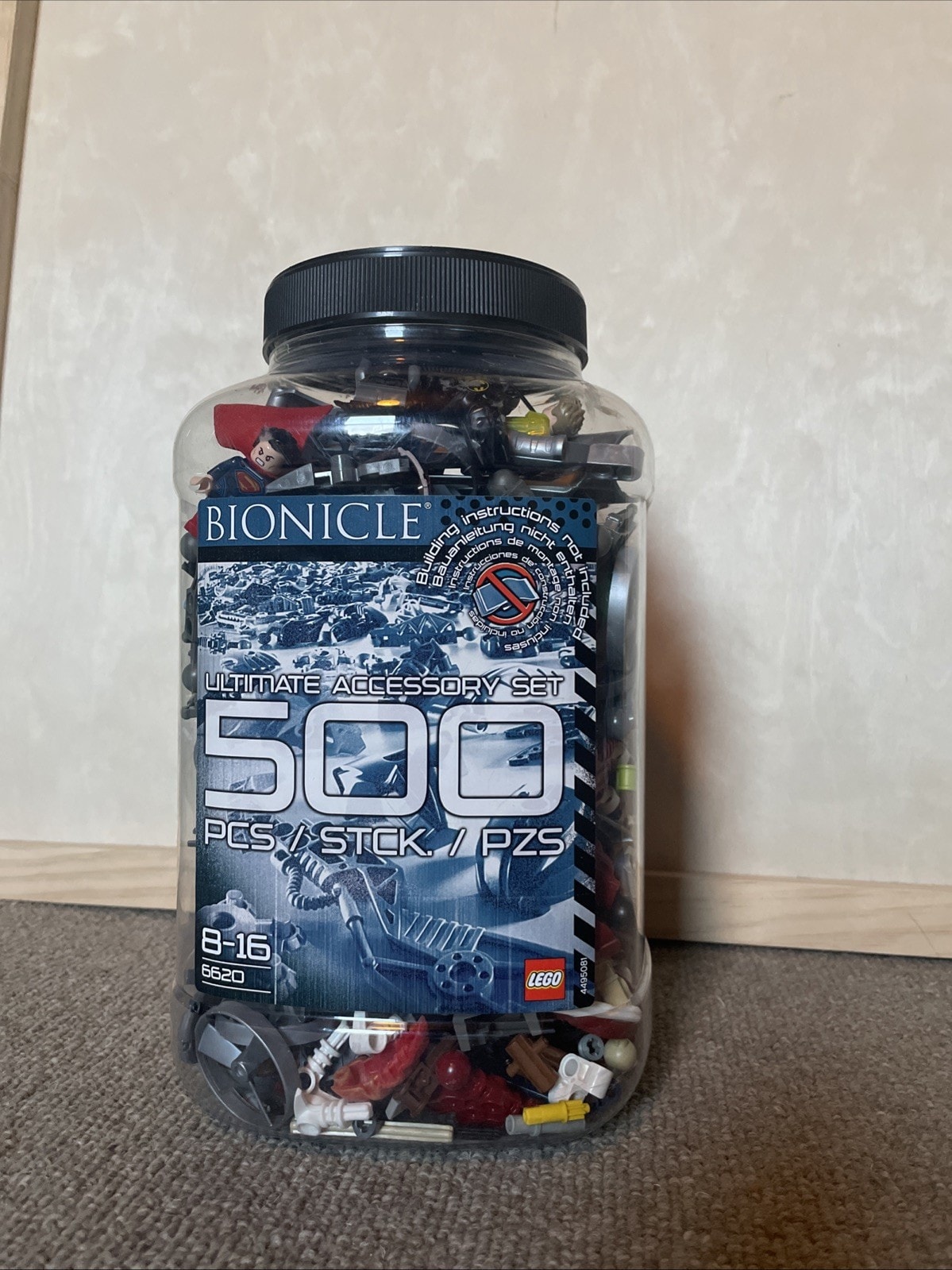 LEGO BIONICLE 500 PCS Accessory Set Used Good Condition 100% Complete 2007 Rare