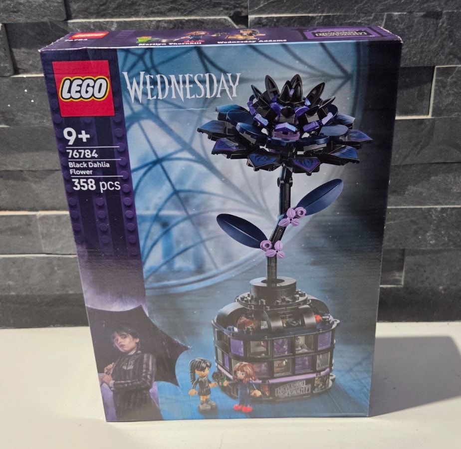 Lego Wednesday (76784) Black Dahlia Flower - Brand New Sealed