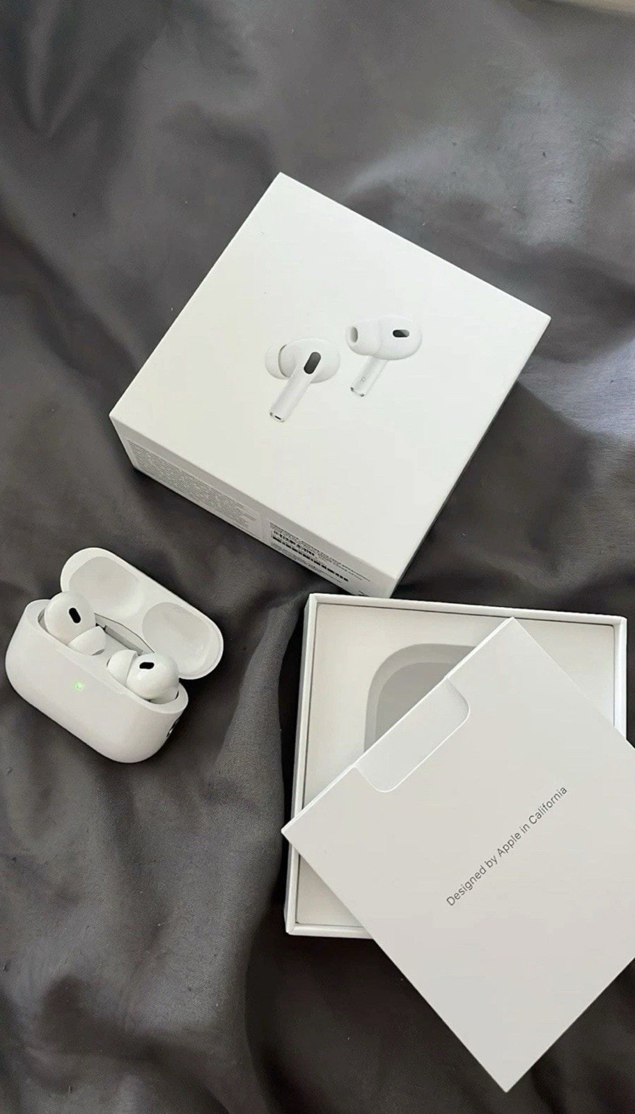 Apple AirPods Pro 2nd Generation with MagSafe Wireless Charging Case - White