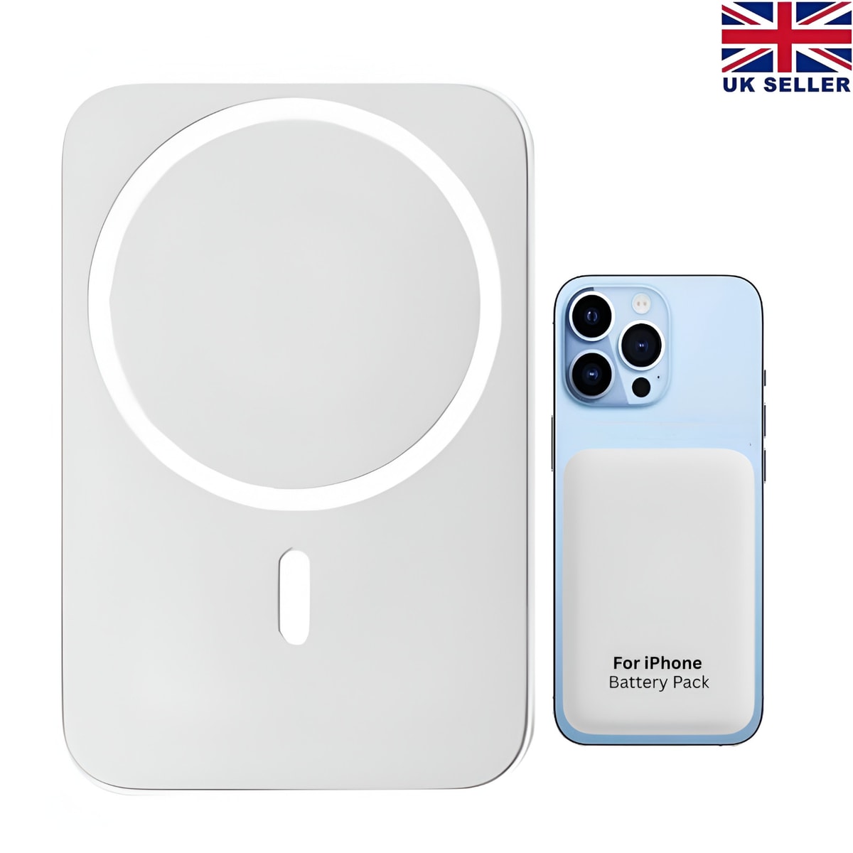 9000000mAh Power Bank Magnetic Battery Pack Wireless Charger for iPhone 16/15/14