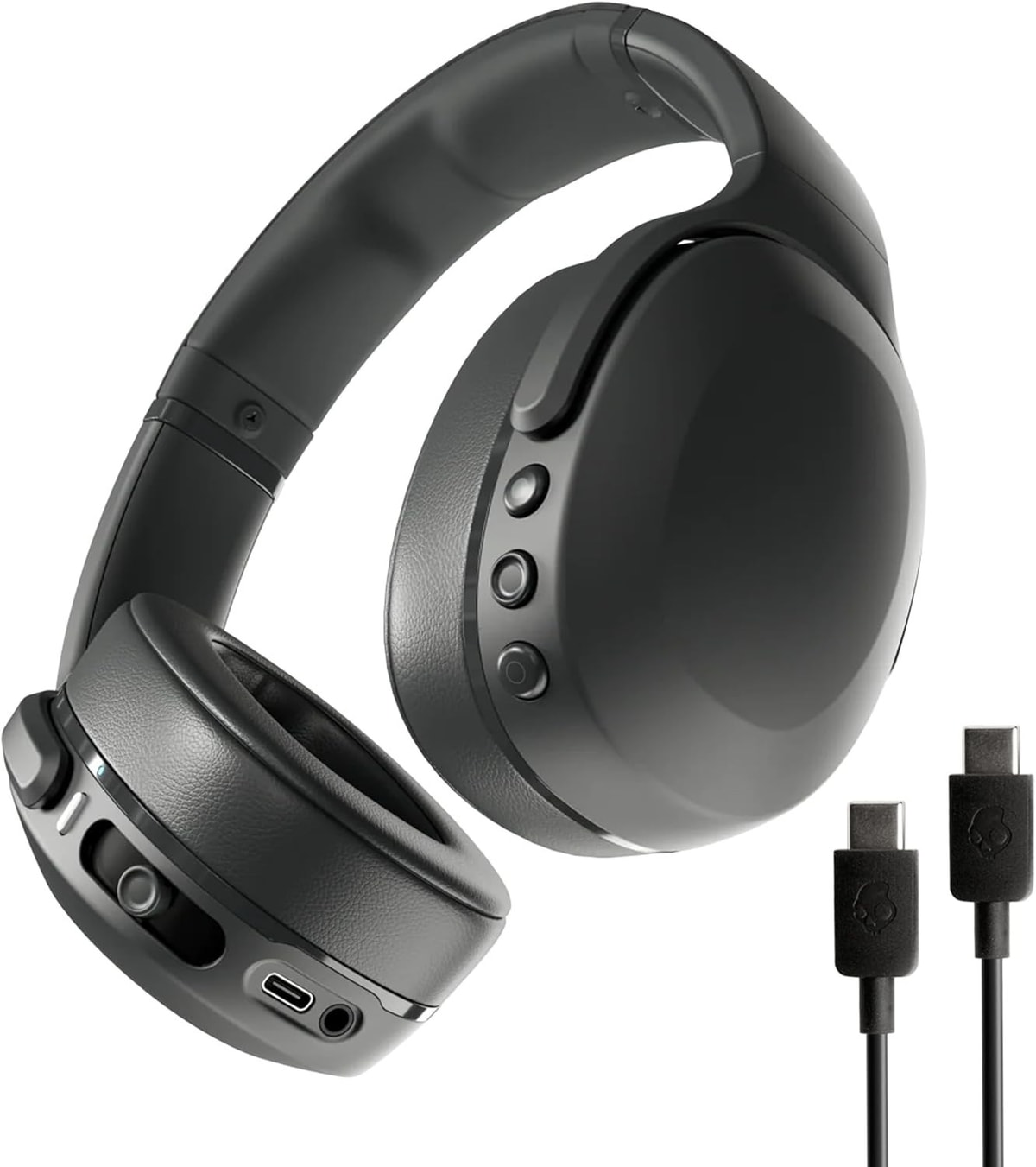 Skullcandy Crusher Evo Wireless Bluetooth Headphones With Sound Isolation -Black