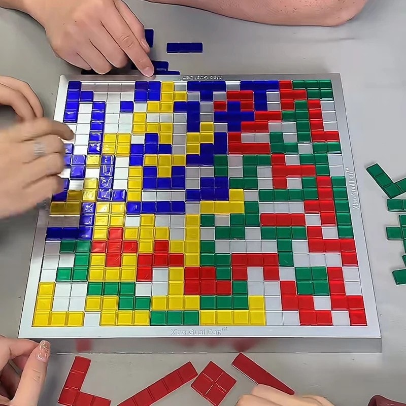Blokus Intellectual Puzzle Board Game 2-4 Player Family Party Game for Kids