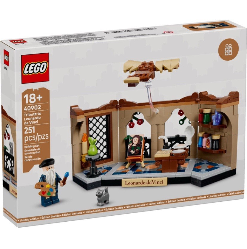 LEGO Tribute To Leonardo da Vinci GWP 40902 Brand New Sealed FAST DISPATCH