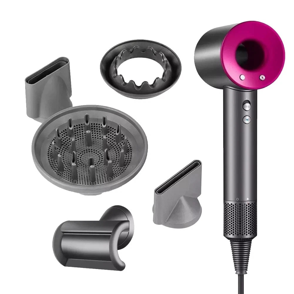 Hair Dryer Professional Diffuser Hairdryer Portable Fast Drying for Travel Salon
