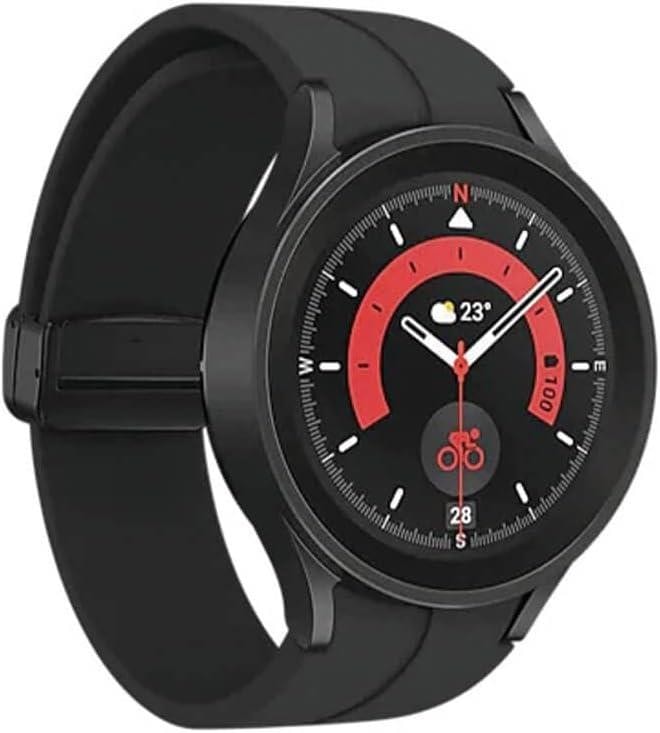 Samsung Galaxy Watch5 Pro 45mm SM-R920 Titanium GPS Smartwatch Black