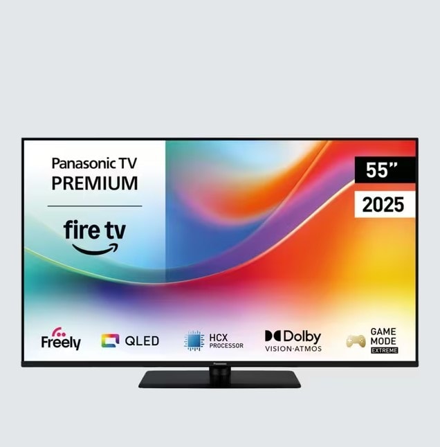 Panasonic 55 inch Smart Fire TV TV-55W85BEY 2025 QLED HDR 4K Ultra HD C Grade