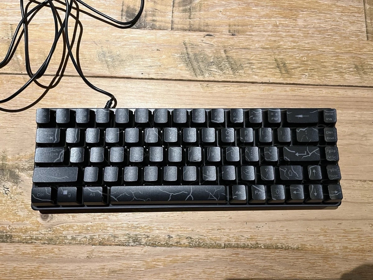 Bass Jaxx LED Wired Gaming Keyboard GAKB-0002 US ANSI USB