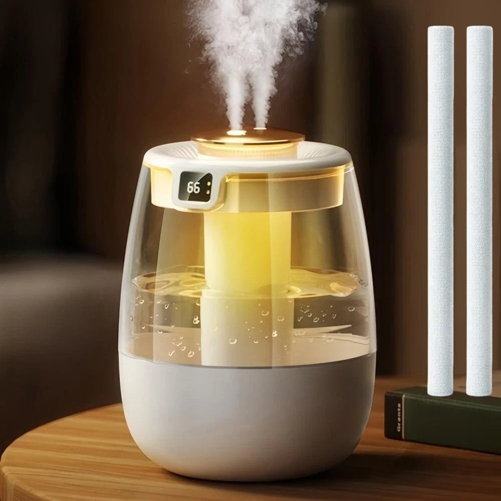 1.5L Cool Mist Air Humidifier for Bedroom Home Office Baby Room Air Purifier UK