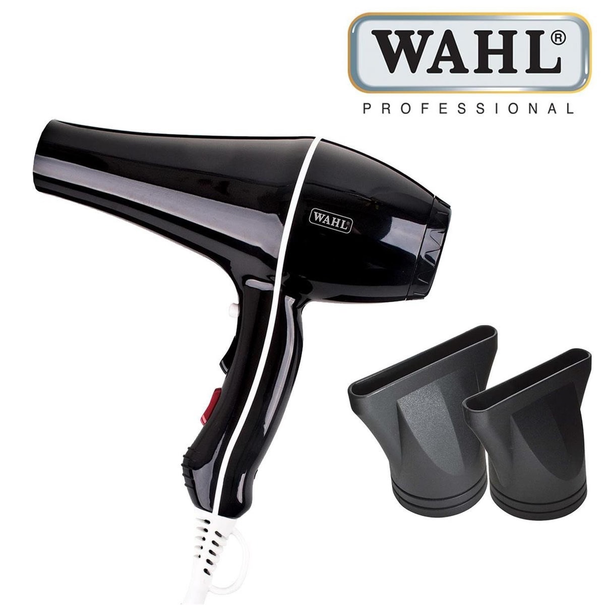 Wahl Powerdry Hairdryer Black With 3 Heat And 2 Speed Settings 2000W ZX720