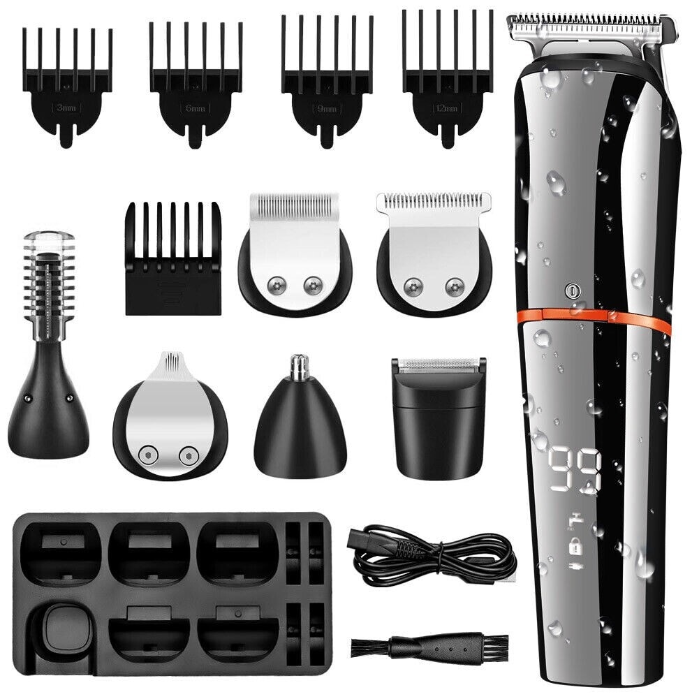 2026 Professional Hair Clippers Cordless Beard Trimmer Hair Trimmer Clippers Set