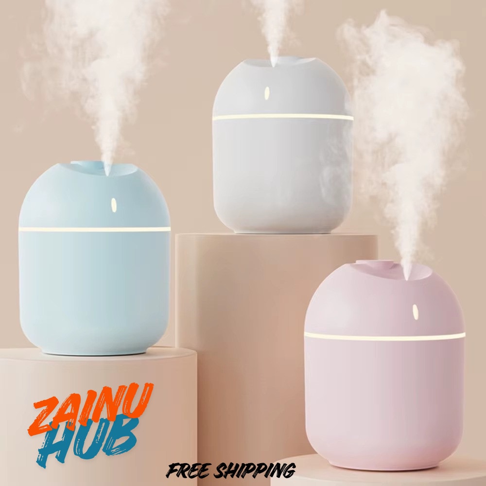 Air Aromatherapy Purifier LED Essential Oil Humidifier Ultrasonic Aroma Diffuser