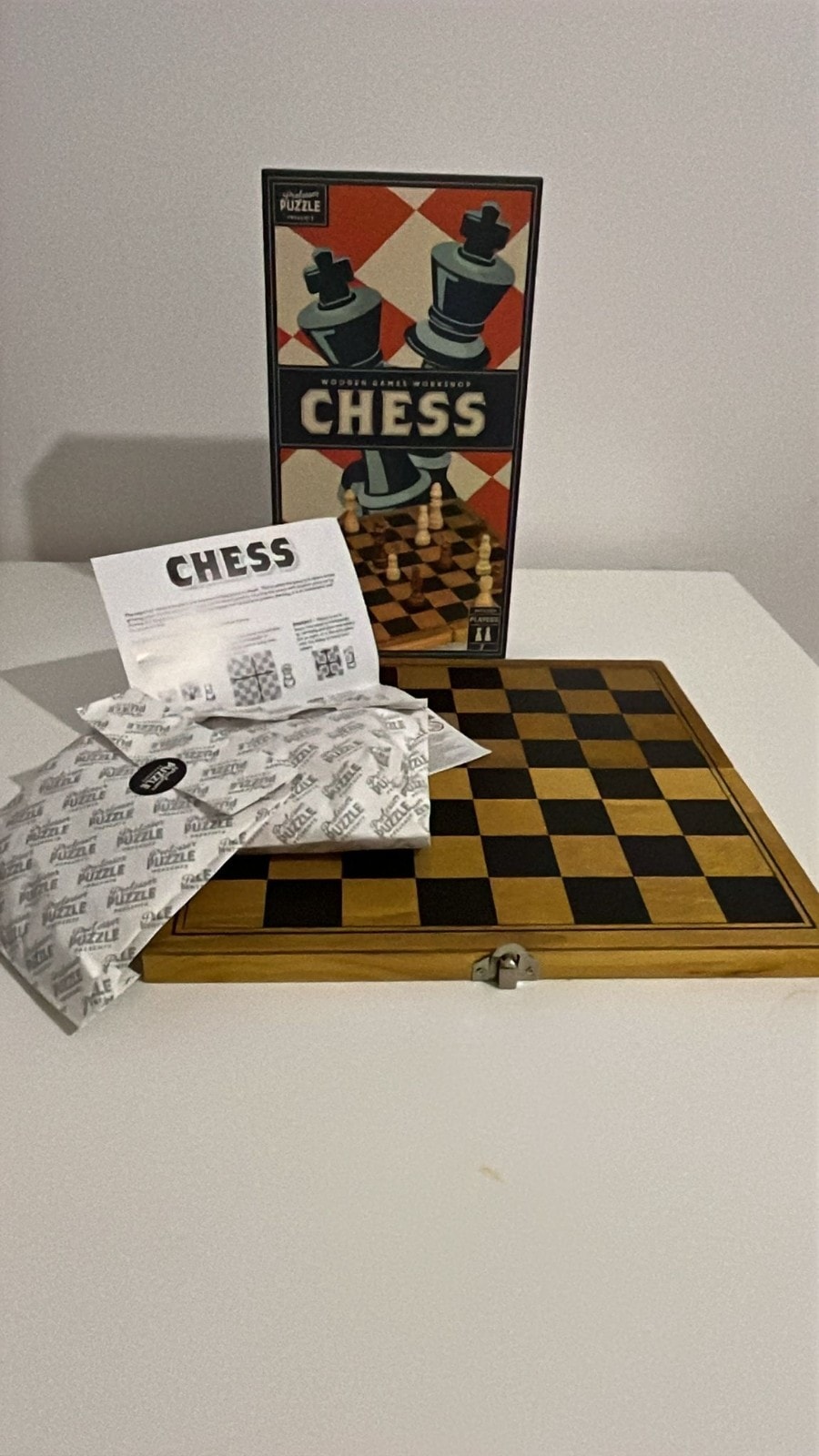 Professor Puzzle Chess Board Brand New 2 Player Board Game