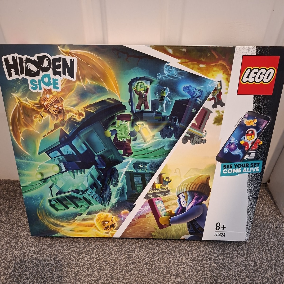 Lego 70424 Hidden Side Ghost Train Express - Brand New & Sealed