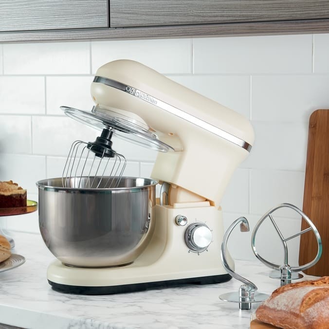 Electric Stand Mixer 6-Speed Kitchen Food Mixer with Stainless Steel Bowl