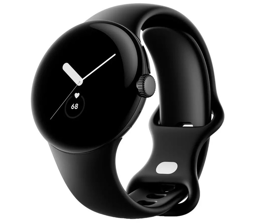 NEW Google Pixel Watch 1st Gen Wi-Fi GPS 41mm Touchscreen Smartwatch - Black