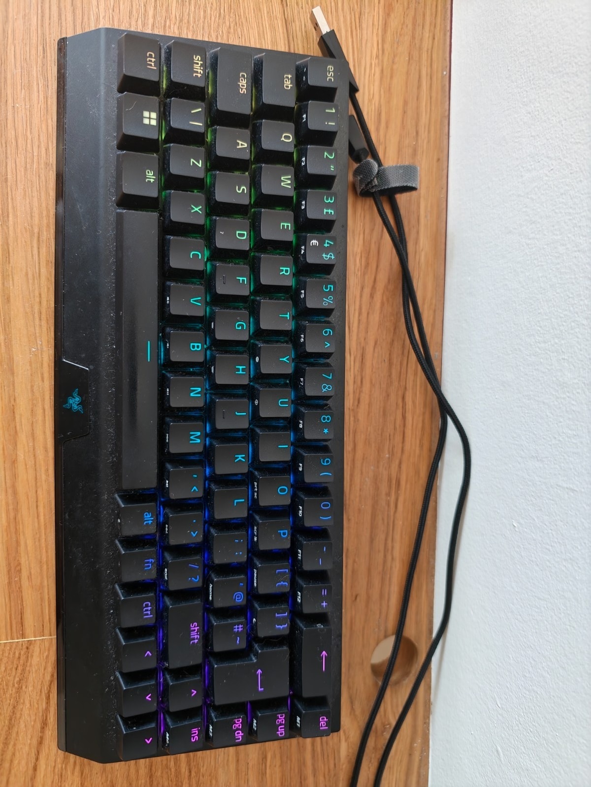 Razer BlackWidow V3 Mini HyperSpeed Mechanical Keyboard (Yellow Switches)