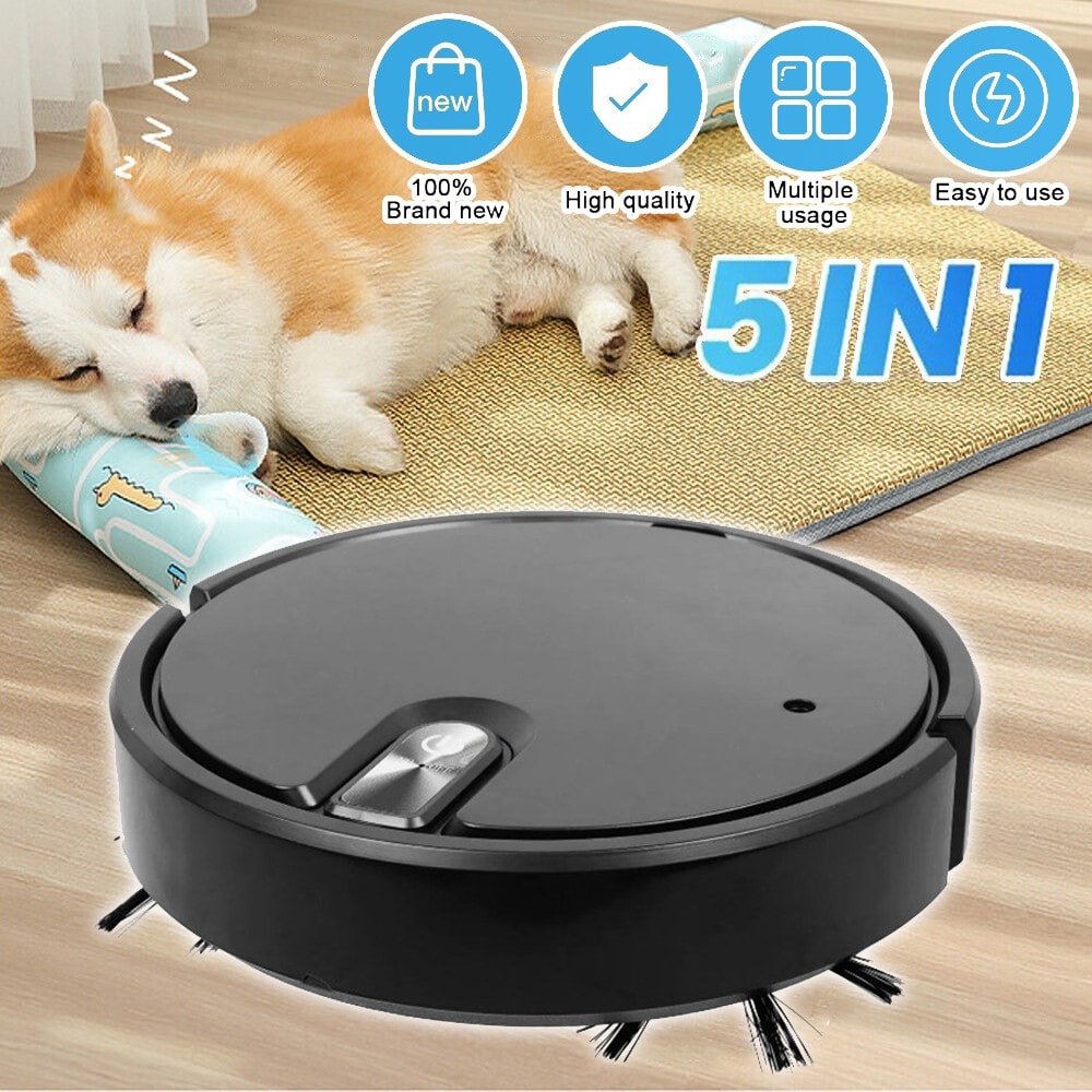 Rechargeable Robot Vacuum Cleaner Automatic Floor Sweeper Smart Sweeping Vacuum