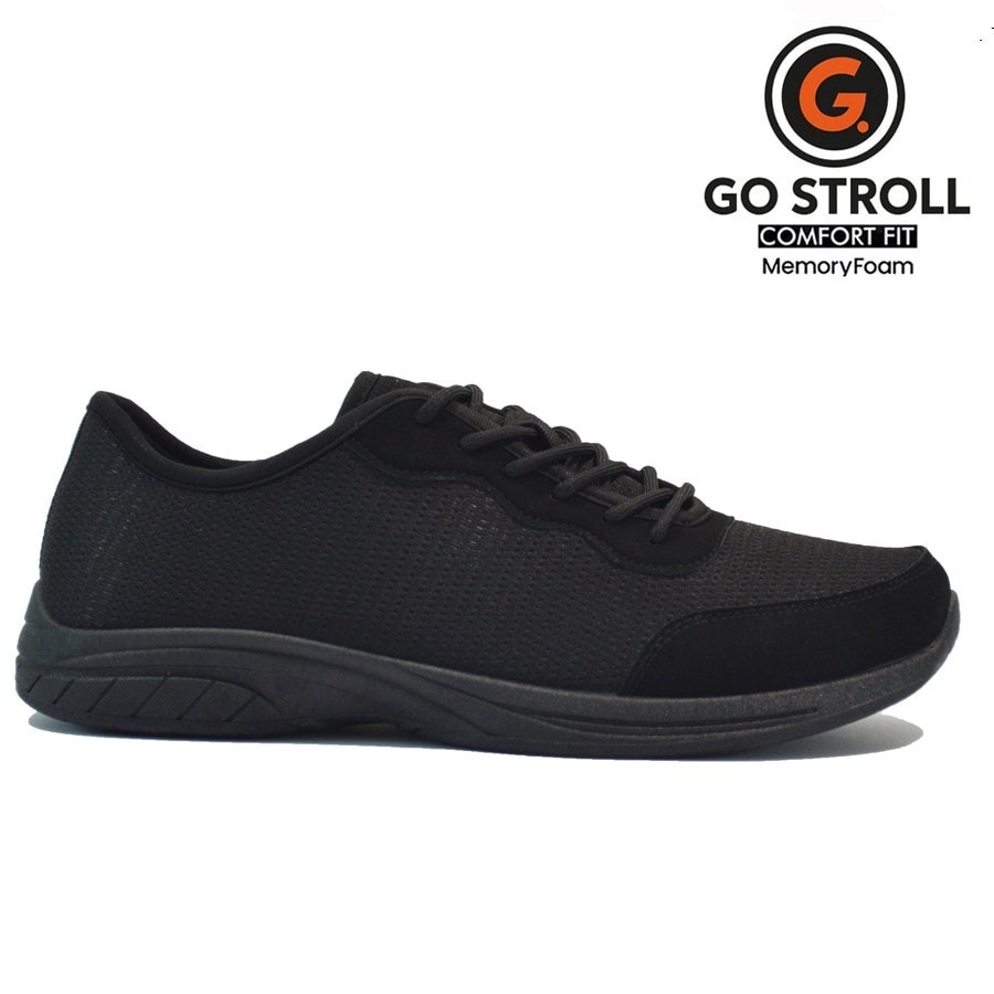 MENS MEMORY FOAM LACE CASUAL COMFORT BAREFOOT SPORTS WALKING SHOES TRAINERS SIZE