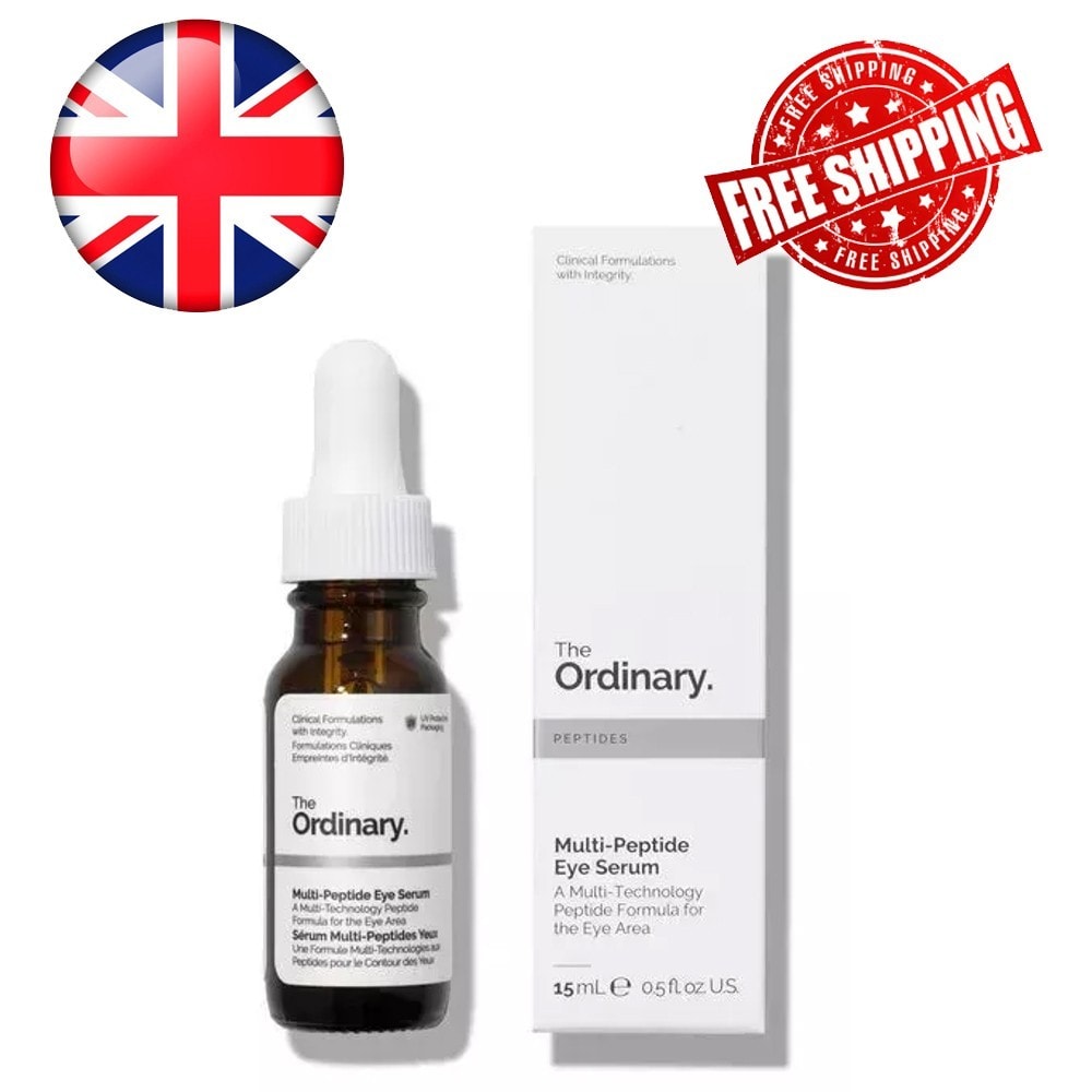 The Ordinary Multi-Peptide Eye Serum 15ml Brand New Boxed UK Fast Shipping