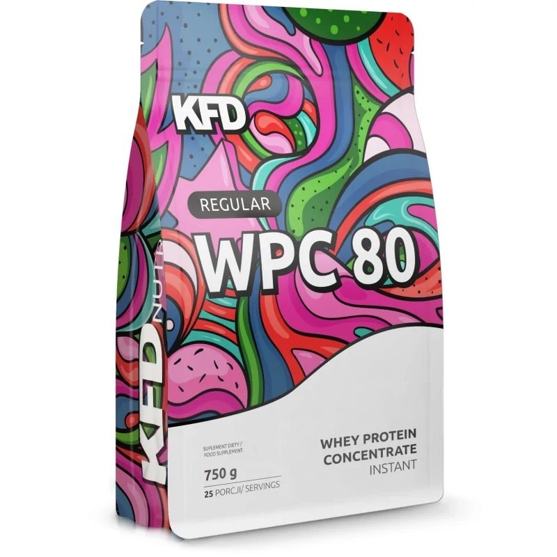 KFD WPC 80 Whey Protein Powder 750 g
