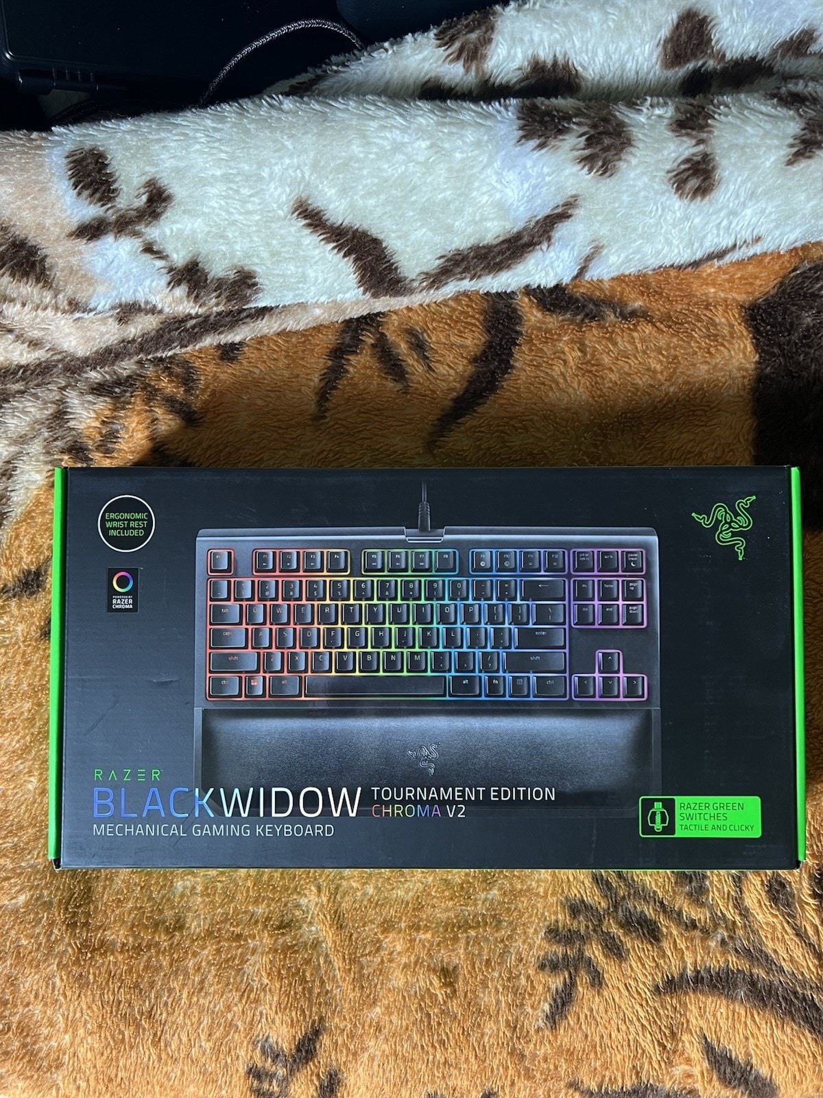 Razer Blackwidow Tournament Edition Chroma V2 Gaming Mechanical Keyboard