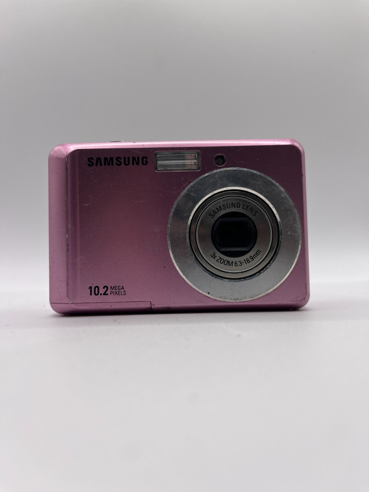 Samsung ES15 Compact Digital Camera 10.2MP 3x Zoom Pink - Untested