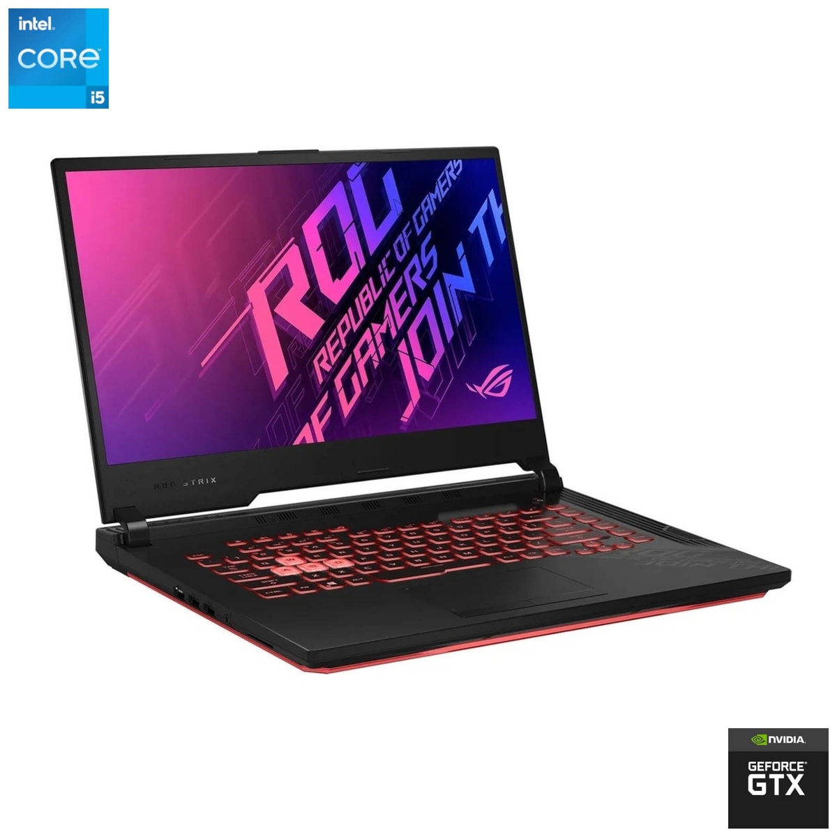 ASUS ROG Strix GL512 Gaming Laptop: Core i5-10300H 512GB, GTX 1650 Ti Warranty